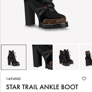Louis Vuitton Star Trail Ankle Boots